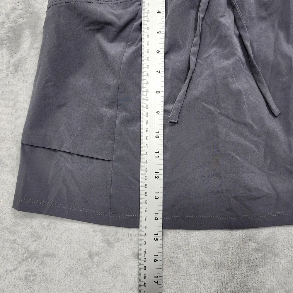 All In Motion Skort Womens XS Gray Athletic Stretch Pockets Lined Running Tennis